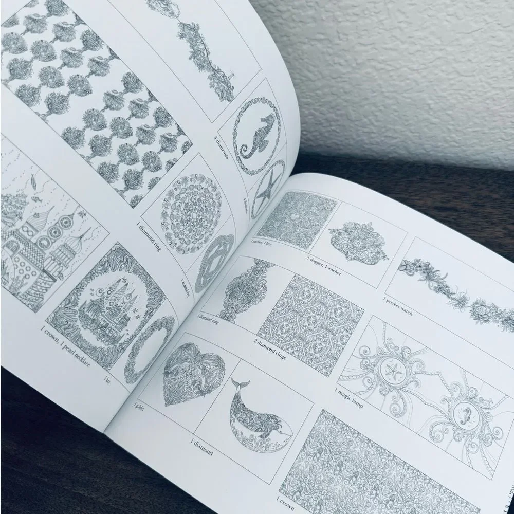 Lost Ocean Adult Coloring Book Johanna Basford